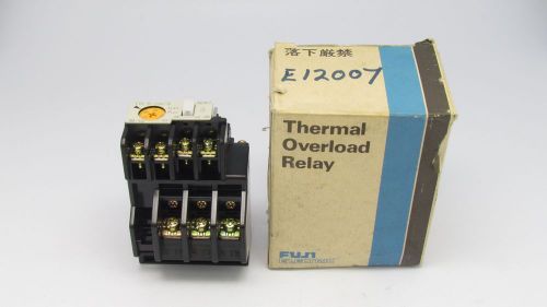 FUJI ELECTRIC THERMAL OVERLOAD RELAYS TR-5-1N/3