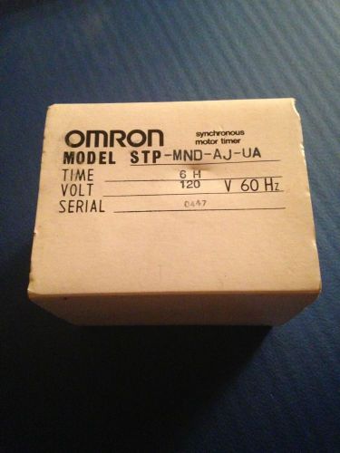 Omron Motor Timer  STP-MND-AJ-UA