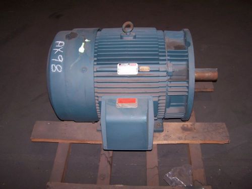 New reliance 60 hp electric motor 460 vac 1185 rpm 404td frame 3 phase for sale
