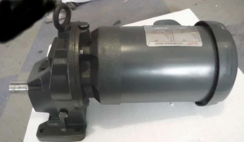 Browning emerson tefc industrial motor 2hp 3ph series 3000 gear motor ratio 3.09 for sale