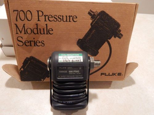 Fluke 700p07 pressure module 0- 500psi for sale