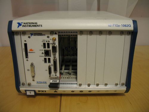 National instruments ni pxie-1062q w/ni pxie-8105 controller, dual core 2ghz for sale