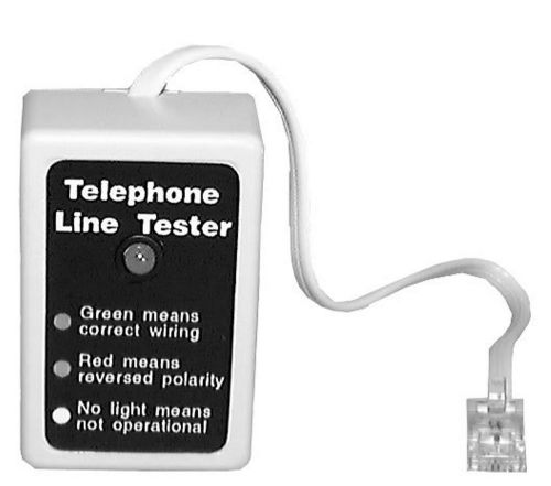 New Philmore 75-4650 Telephone Modular Jack Line Tester