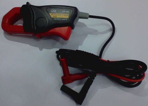 Mini ac current clamp-on adaptor meter range 200a output 1mv/a banana plug cp-09 for sale