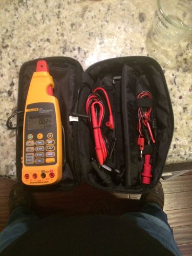 Never Used Fluke 773 Milliamp Process Clamp Meter with soft case F773