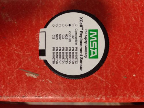 New &amp; sealed msa 10106725 altair 4x/5x xcell co/h2s sensor free shipping!6 left! for sale