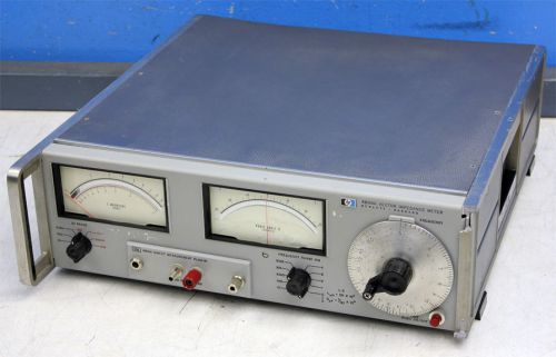 Hewlett packard 4800a vector impedance meter with 4801a plug-in for sale