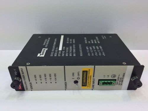 New! thayer ps-1 regulated power supply module 51936 input 100-240 vac 50/60 hz for sale