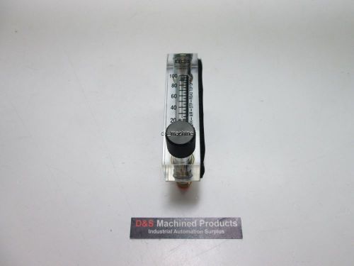 King Instrument Flow Meter SCFH-AIR-STP 0-100 *See Details*