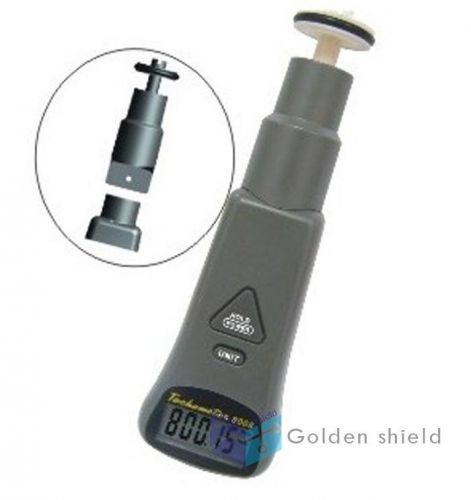 AZ-8008 Contact &amp; Non-contact Tachometer  Pocket size 2 in 1 Tachometer 8008