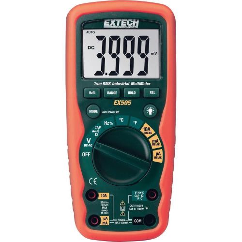 Extech new ex505 heavy duty industrial multimeters for sale