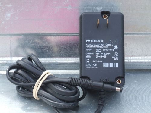 Fluke ac adapter/charger 4 scopemeters series 96,97,99, 105, 123/4/5  scopemeter for sale