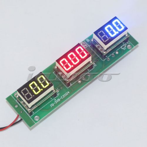 0.36&#034; dc 7-25v led digital voltmeter ammeter power meter 0-99.9v 5a 400w for sale