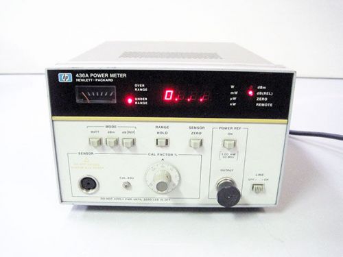 HP AGILENT 436A POWER METER WITH OPTION 022