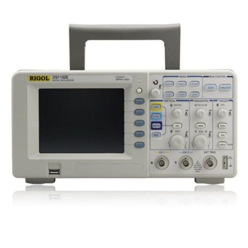 Rigol DS1102E 100MHz Digital Oscilloscope, Dual Analog Channels, 1 GSa/s Samp...