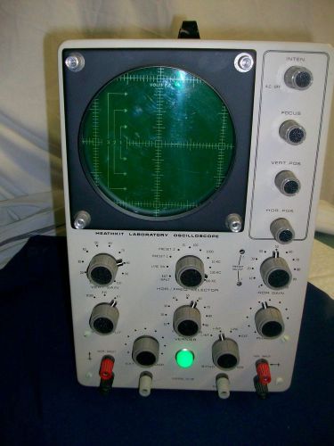 Vintage Heathkit Laboratory Oscilloscope Model 10-18 ~This thing is awesome~