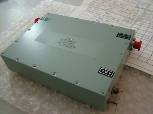 RF AMPLIFIER 500 - 1000MHz GAIN 18db PO 27dbm MW-13950-43/18 SMA