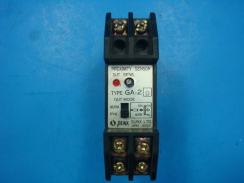 Sunx GA-2D Proximity Switch Amplifier Used EXLNT