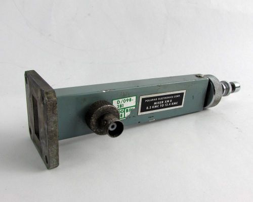Polarad XM8 Waveguide Mixer - WR-90, 8.2GHz to 12.4GHz