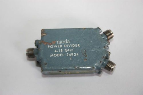 Narda 24934 SMA 4-18GHz Power Divider