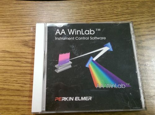 AA Winlab Perkin Elmer Instrument Control 3.5 Atomic Absorption Software B314