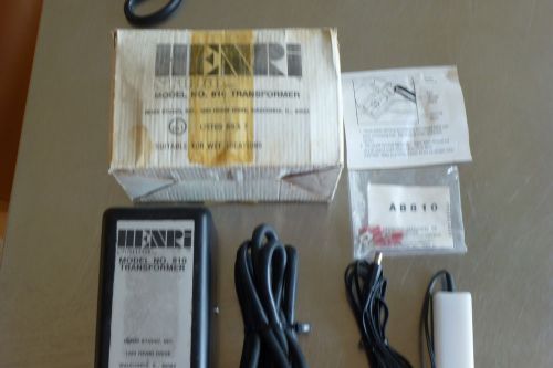 HENRI 120 volt to 12 Volt 72 W,  AC Adapter Power Supply Wet Locations