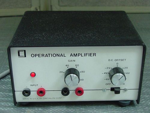 Daedalon electronics usa model fg-02 operation amplifier for sale