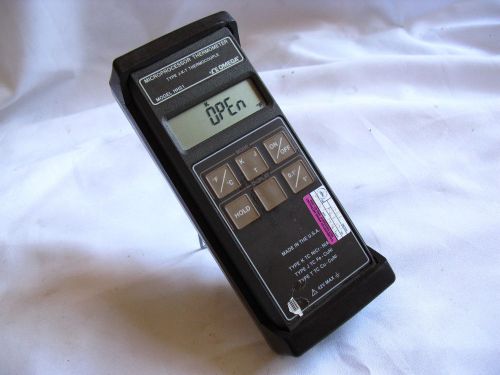 Omega hh21 microprocessor thermometer type j-k-t thermocouple for sale