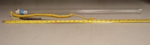Omega khss-316g-(grounded)-rsc-24 24&#034; utility k-thermocouple handle probe tested for sale