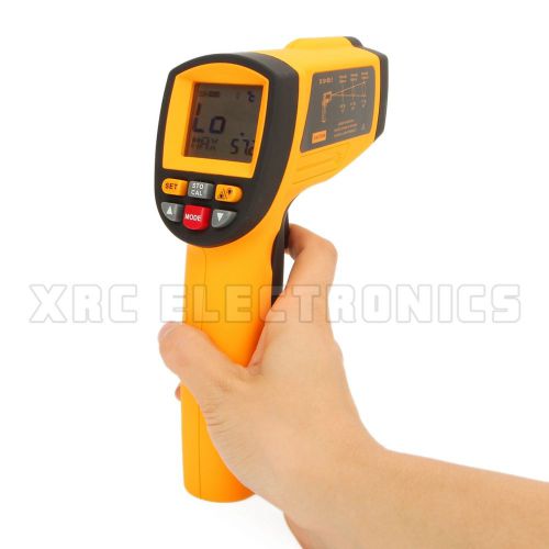 GM1650 Infrared IR laser thermometer temperature measure 50:1 200~1650C 3002F