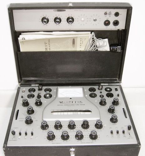Heathkit tt-1a w/ original manuals refurbished &amp; calibrated tube tester for sale