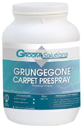 Grungegone carpet prespray powdered enzyme case of 4 for sale