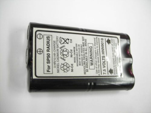 Battery hnn9018,hnn9018a*7.2v1200mah nicd for motorla radious sp50 standard*sale for sale