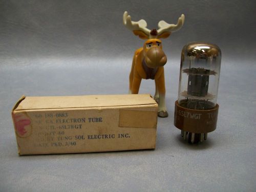 Tung-Sol 6SL7WGT Vacuum Tube  Military Packed 3/1960