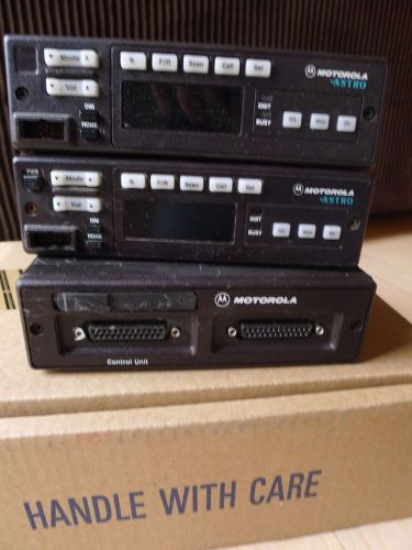 Motorola W5 800MHz ASTRO Spectra Dual W5 Control Heads