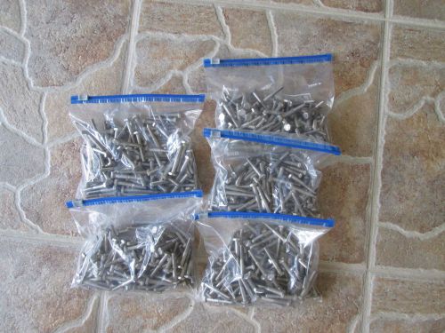 500 Stainless Steel Hex Head Bolts -THE F593C 1/4 x 1 7/8&#034;