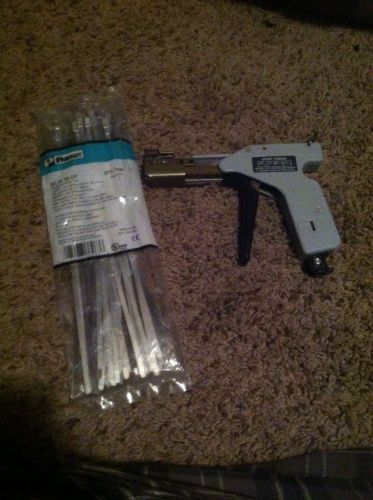 Gs4mt steel cable tie gun with cable ties!!! for sale