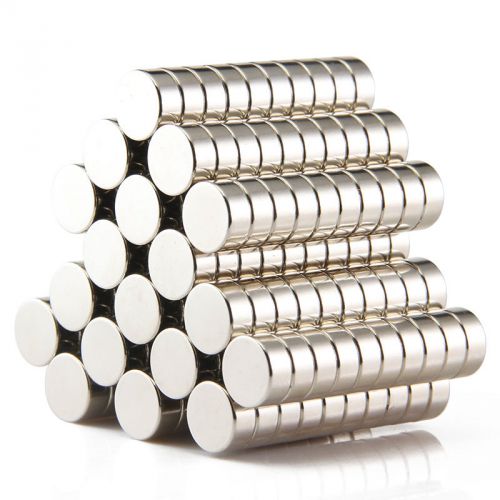 Disc 6pcs 12mm thickness 5mm N50 Rare Earth Strong Neodymium Magnet