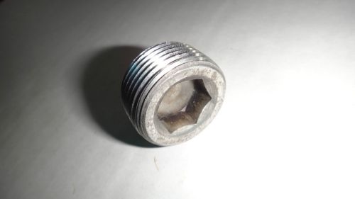 Magnetic plug 3/4&#034; npt hex for sale