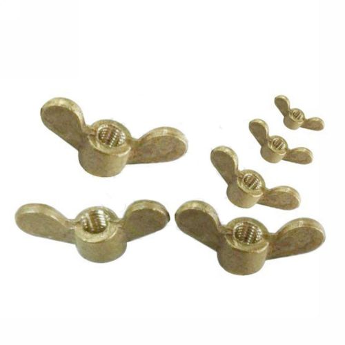 Lot5 brass wing nuts thumb butterfly m12 metric threaded for sale