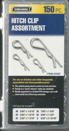 Assortment - storehouse #67557 - 150 hitch clip set with six sizes for sale