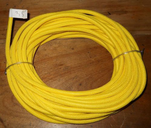 1/4&#034; x 35&#039; premium yellow mfp cover bungee / shock cord / made in the usa! for sale