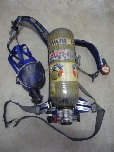 Survivair sigma firefighter scba  2216 psi for sale