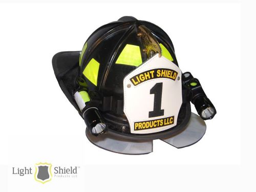 Light shield products level light traditional firefighter helmet bracket system for sale