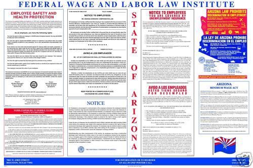 Arizona (AZ) All-In-One Labor Law Poster