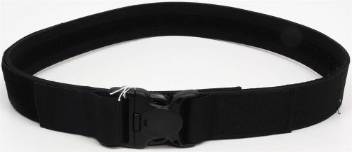 Blackhawk black nylon velcro tactical duty belt w/cop-lock buckle size m 30-36 for sale