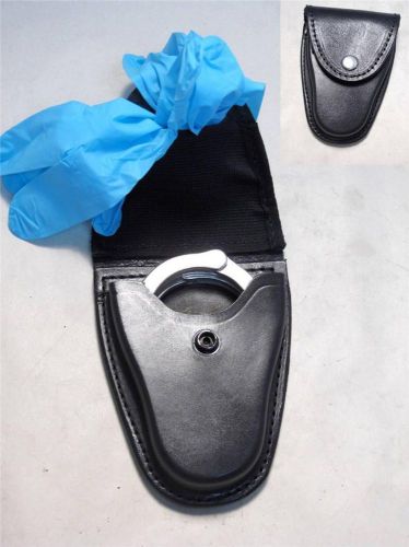 B80 cs black g&amp;g police teardrop combo case holds handcuffs &amp; surgical gloves for sale