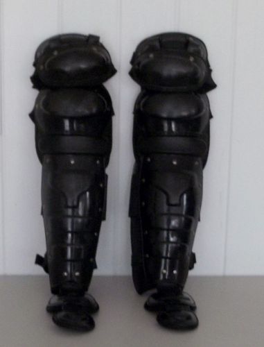 Tactical knee &amp; shin guards size xl--black protective police swat riot gear for sale