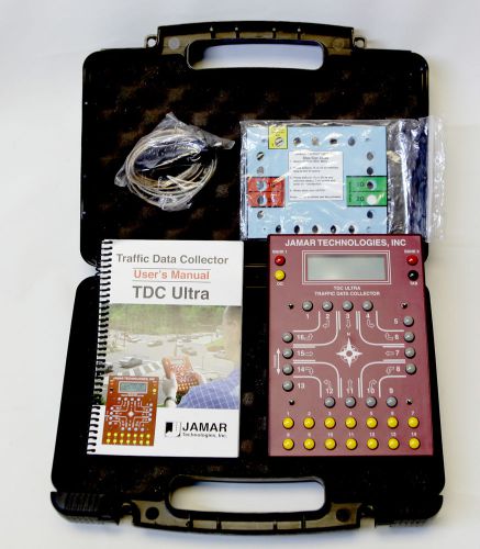 Jamar TDC UltraTraffic Data Collector &amp; Carry Case and User&#039;s Manual