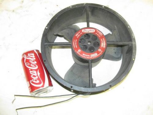 Good used dayton 550 cfm axial fan model 4c847 works good 10&#034; ventilation fan for sale